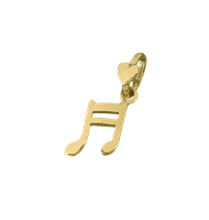 Charm Dodo Mariani in Oro SN203-NOTA MUSICALE - SN203-NOTA MUSICALE